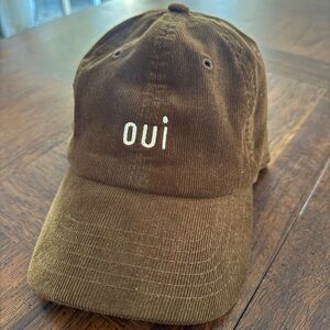 Clare V. Brown Corduroy Baseball Cap